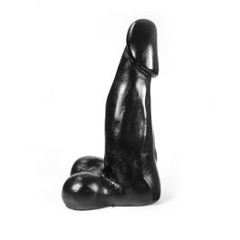 Dark Crystal Zwarte Dildo Met Ballen Jannes 30 Cm Kopen Bij Sextoyland