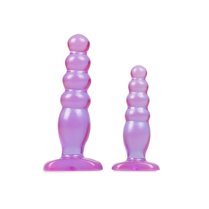 Doc Johnson Crystal Jellies Anal Delight Trainer Kit Paars Kopen