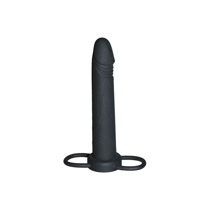 Realistic Treasure Black Cockring Met Dildo Sextoyland