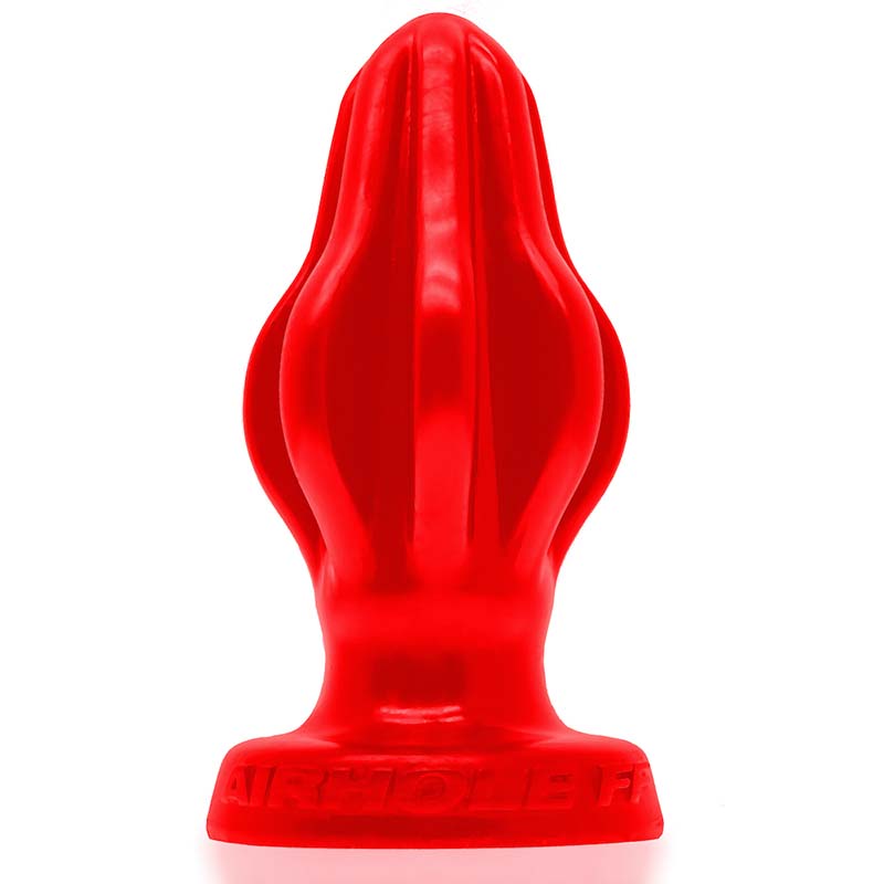 Airhole FF Finned Buttplug - Rood